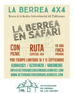La Berrea en Safari @ Parking de la Fuente, Atajate