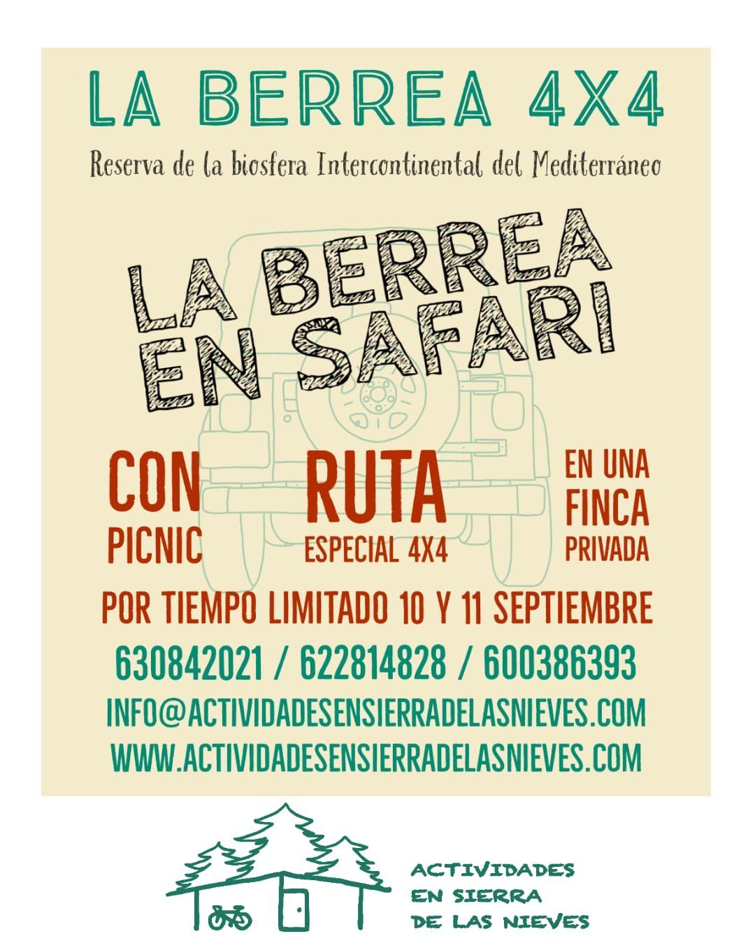 La Berrea en Safari